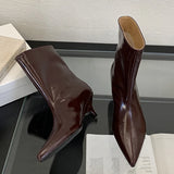 Leonor Kitten Heel Ankle Boots