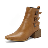 Margot Casual Ankle Chelsea Biker Boots