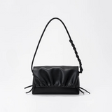 Alba Ruched Detail Flap Bag