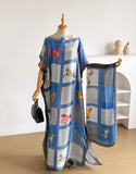 Lorna Scarf Dress & Shawl Set