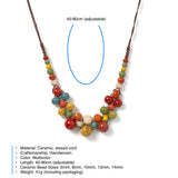 Marisol Ceramic Bead Necklace