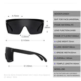 Michelle Reflective Visor Shield Sunglasses