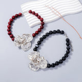 Arya Metallic Flower Beads Choker Necklace