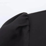Erna Lace Trim Double Breasted Blazer Dress