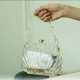 Emelda Clear Acrylic Shell Bag