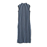 Myka Stripe Sleeveless Knit Dress