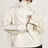 Gesine Funnel Neck Cropped Sport Jacket