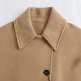 Dalia Cape Look Woolen Jacket