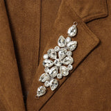 Estella Crystal-Accent Long Coat