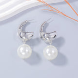 Jumbo Pearl Water Drop Earrings