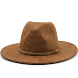 Kasey Classic Suede Fedora Hats