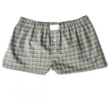 Zoey Checked Casual Boxer Shorts