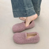 Rhea Faux Fur Lamb Plush Flats