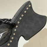 Cleo Chunky Platform Boho Mules