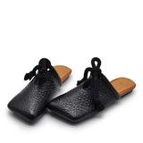 Mariza Square Toe Mule Slippers