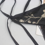 Silk Embroidery Tassel Cummerbund Belt