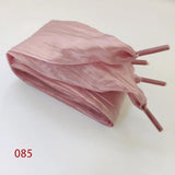 Ombre Wide Silk Bow Shoelaces