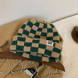 Cute Checkerboard Beanies