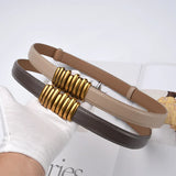 Mira Luxe Leather Belts