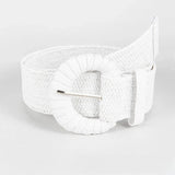 Casual Wide Woven Safari Belts