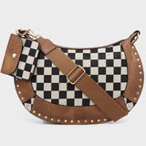 Nes Checkerboard Saddle Bag