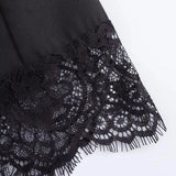 Erna Lace Trim Double Breasted Blazer Dress