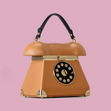 Tamara Vintage Telephone Shaped Box Bag