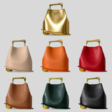 Aurelia Sculptural Top Handle Bag