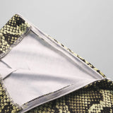 Teomi Snakeskin Print Pencil Skirts