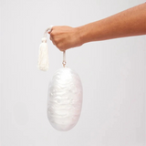 Coralie Acrylic Egg Shape Clutch Bag