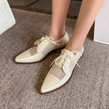 Sonya Mesh Upper Oxford Shoes