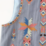 Melati Folk Embroidery Vest