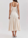 Harriet Ruffled Maxi Tank Dress