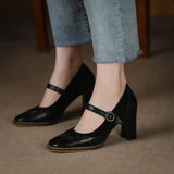 Mariana Retro Mary Janes Pumps