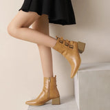 Margot Casual Ankle Chelsea Biker Boots