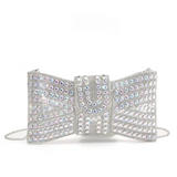 Fatima Crystal Bow Evening Clutch