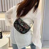 Clara Vintage Tapestry Upper Mini Crossbody Bag