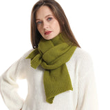 Casual Solid Color Cashmere Scarves