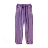 Jacyee Vintage Wash Fleece Jogger Sweatpants