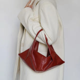 Aslan Glossy Croissant Mini Bag