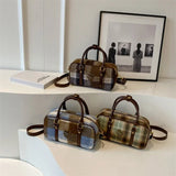 Maya Plaid Bowling Bags