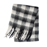 Lilith Plaid Cashmere Wool Scarves