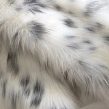 Reka Faux Snow Leopard Fur Maxi Coat
