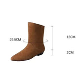 Gwen Slouchy Suede Ankle Boots