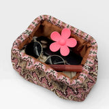 Valentina Chevron Jacquard Boho Clutch