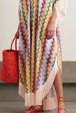 Misha Fringe Hem Maxi Kaftan&nbsp;Dress