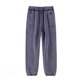 Jacyee Vintage Wash Fleece Jogger Sweatpants