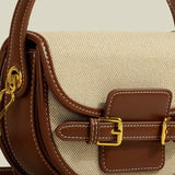 Damien Retro Saddle Mini Flap Bag