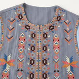 Melati Folk Embroidery Vest