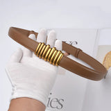 Mira Luxe Leather Belts